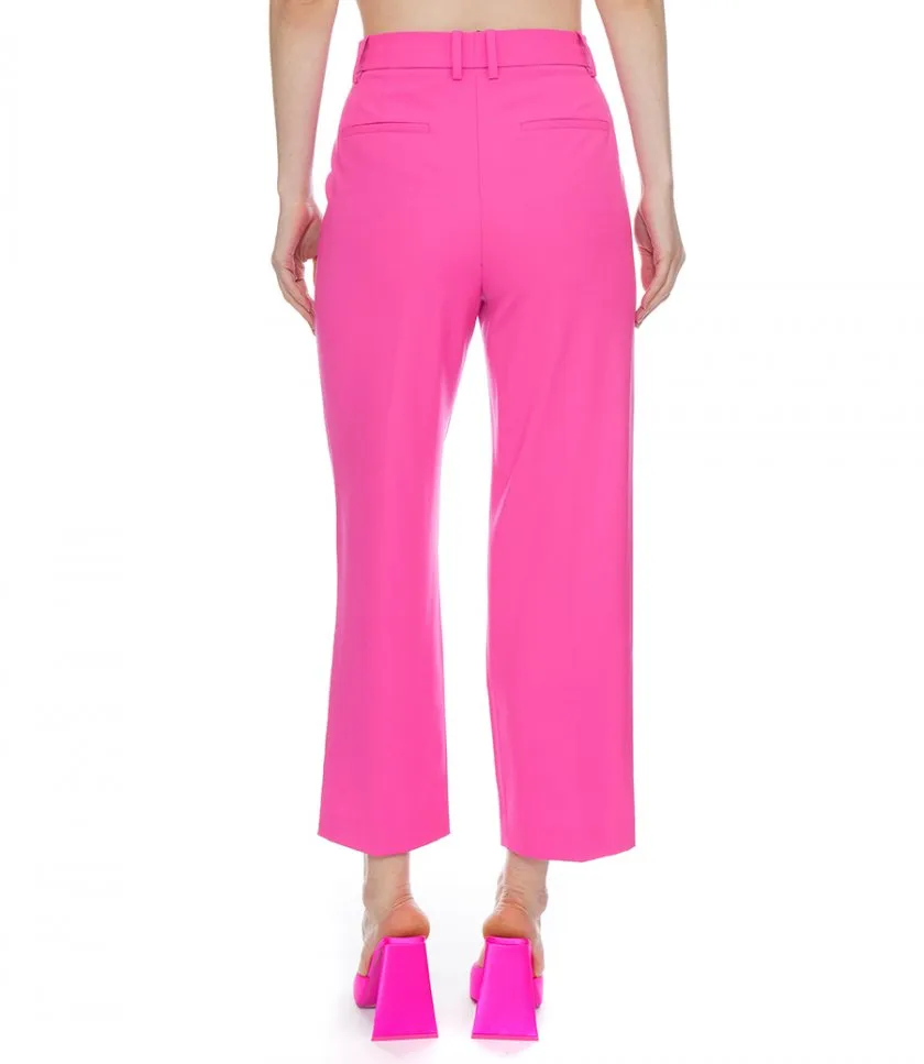 THEORYHIGH-WAIST STRAIGHT-LEG PANT