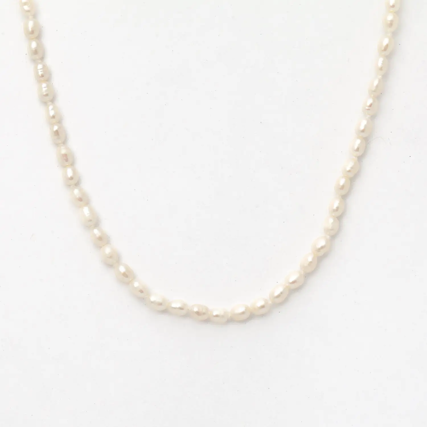 Tiny Seed Pearl Necklace