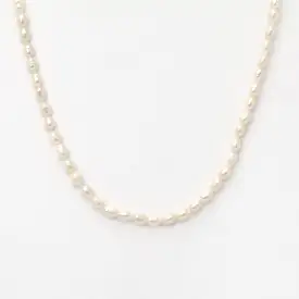 Tiny Seed Pearl Necklace