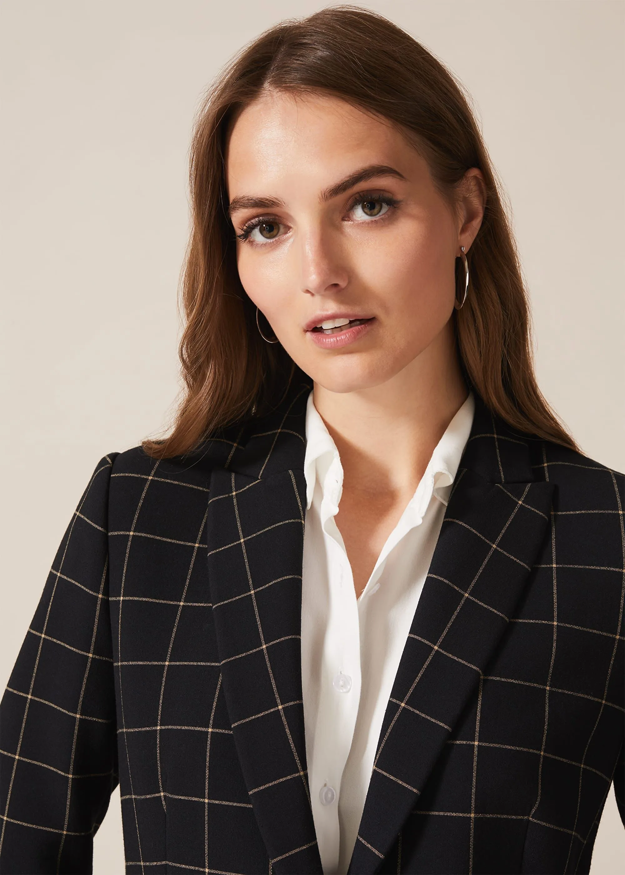 Toni Check Suit Jacket