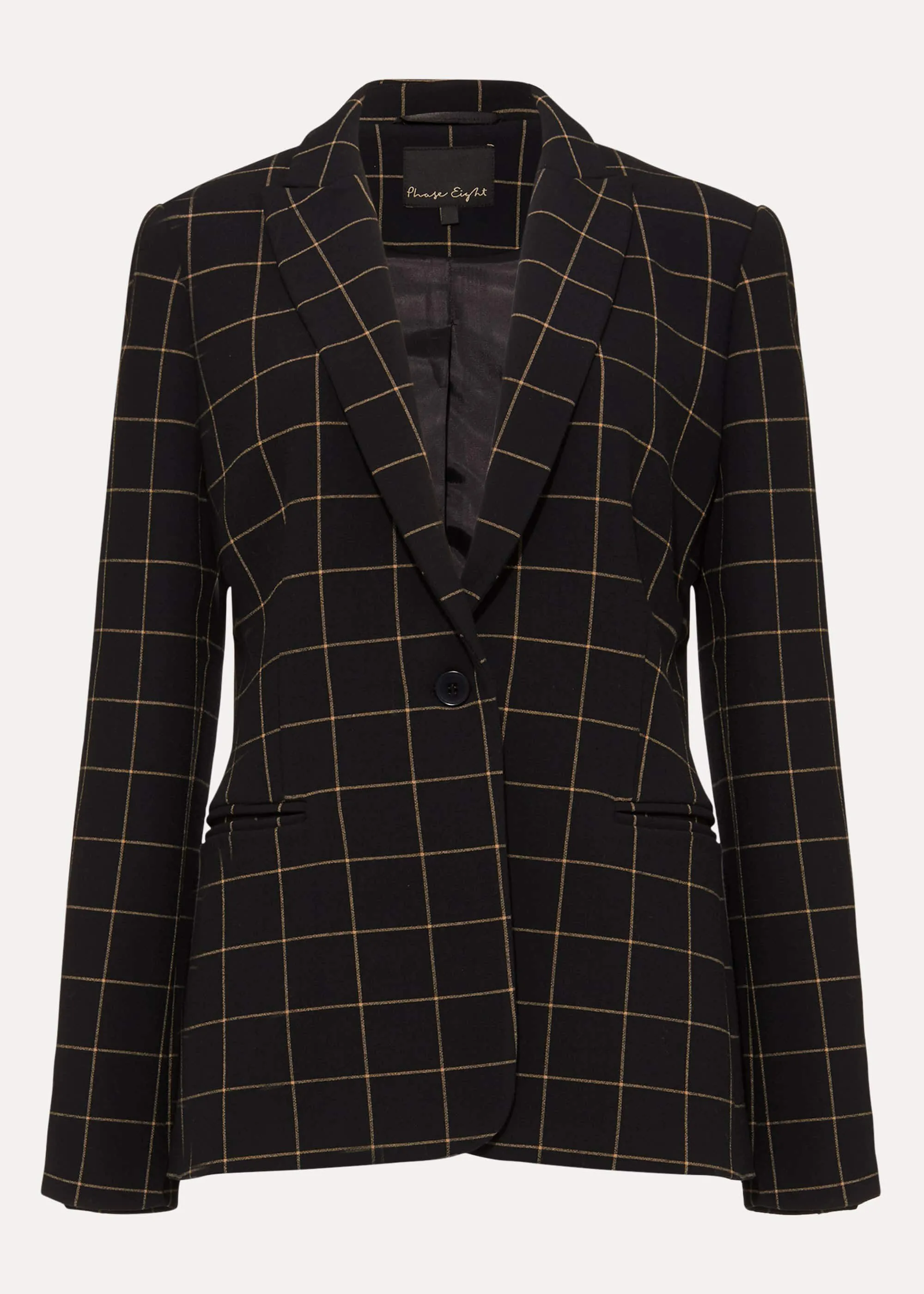 Toni Check Suit Jacket