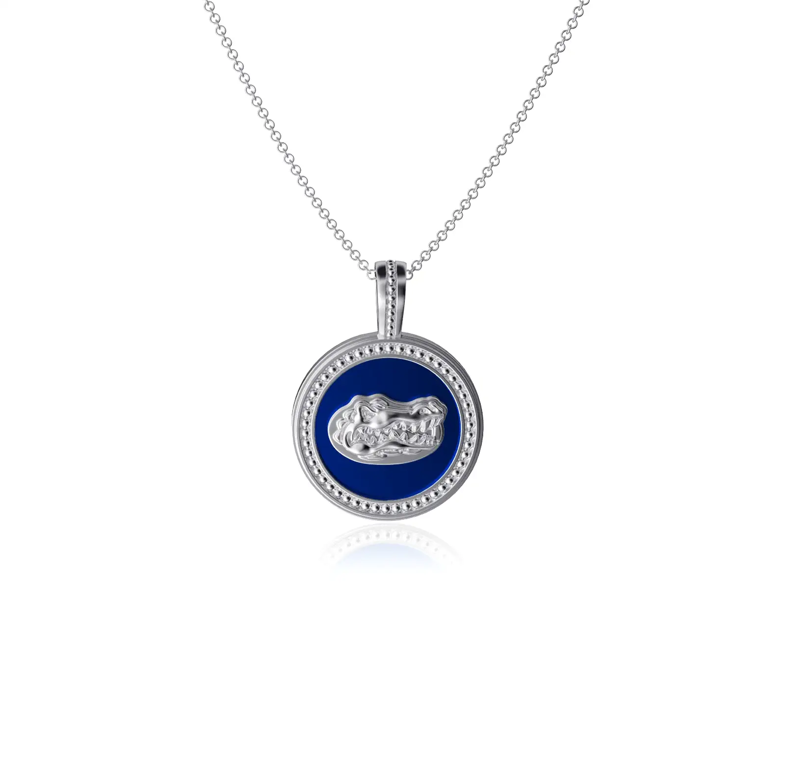 University of Florida Coin Pendant Necklace - Enamel