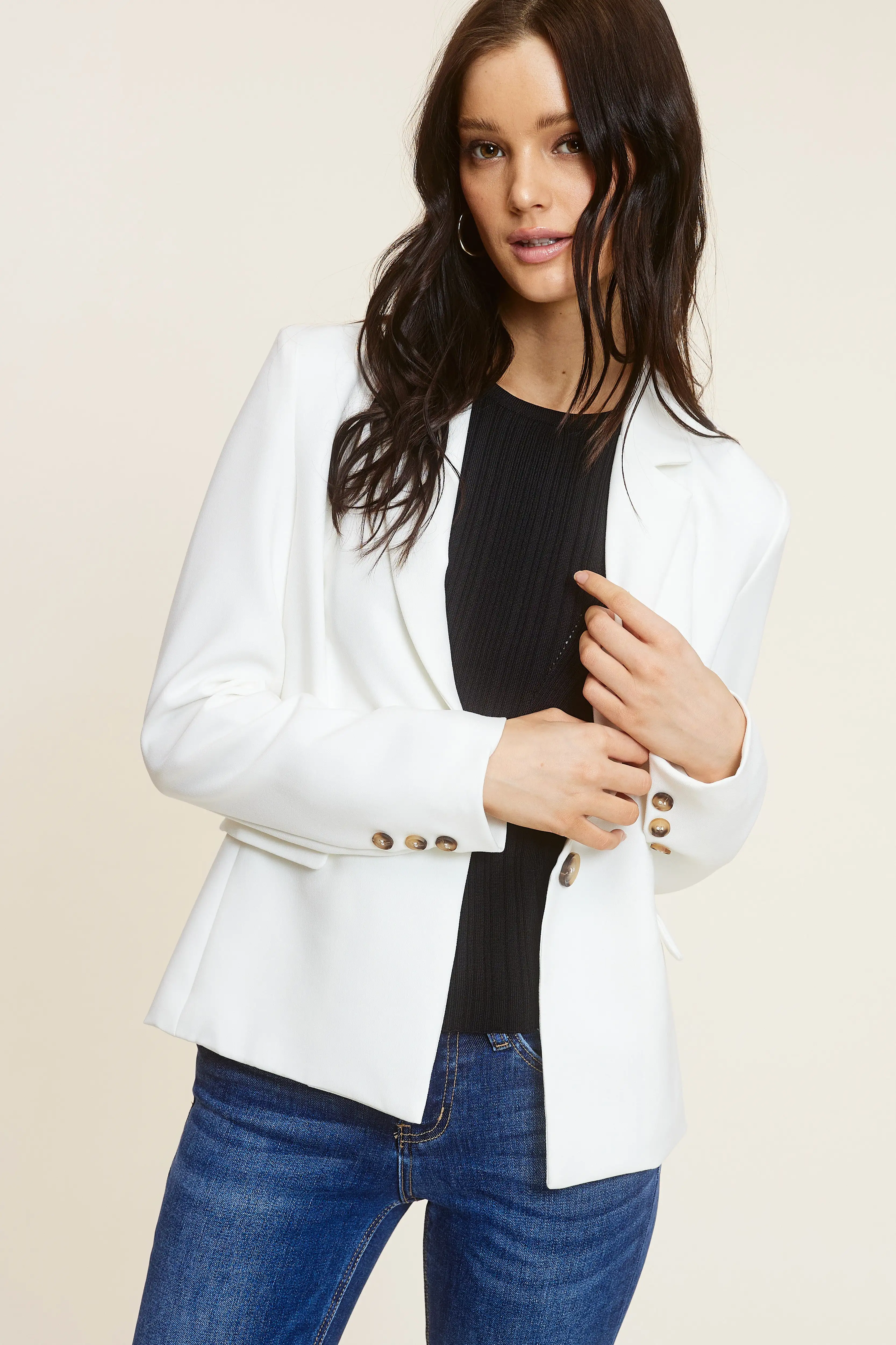 White Blazer