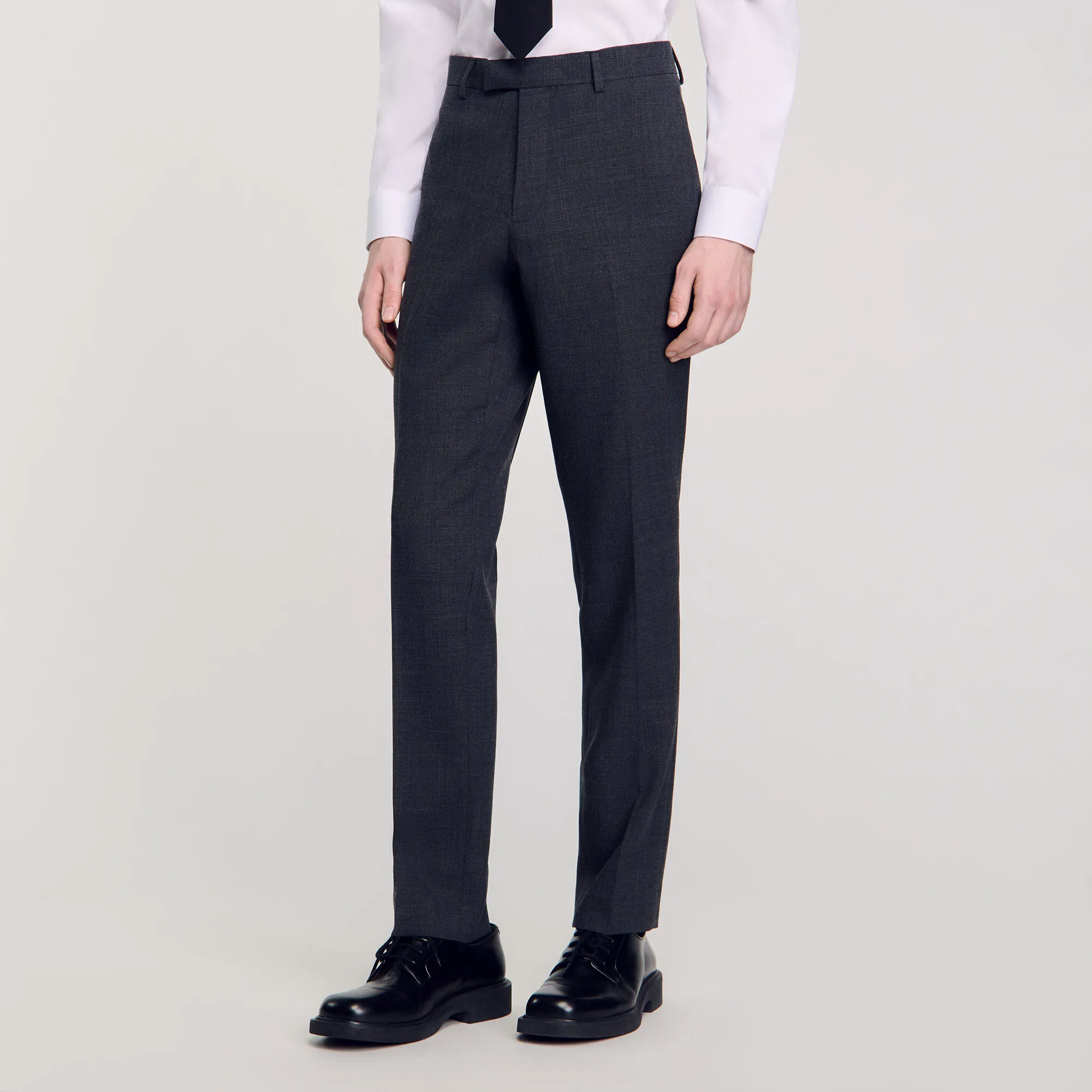 Wool suit pants