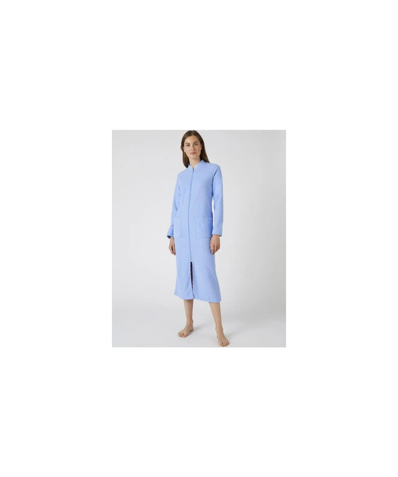 Zip Front Dressing Gown